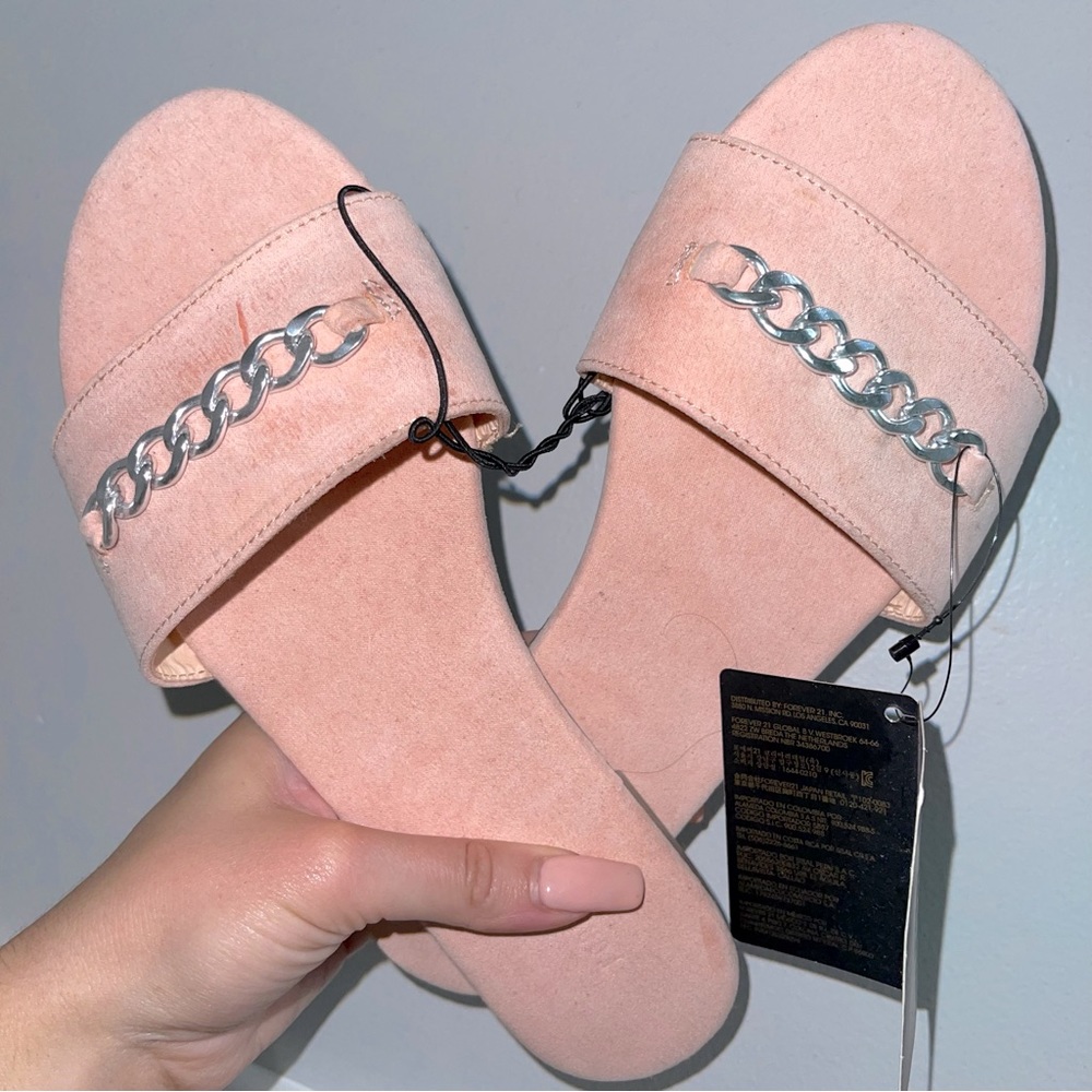 F21 Blush Sandals